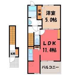 リバティヒルの物件間取画像